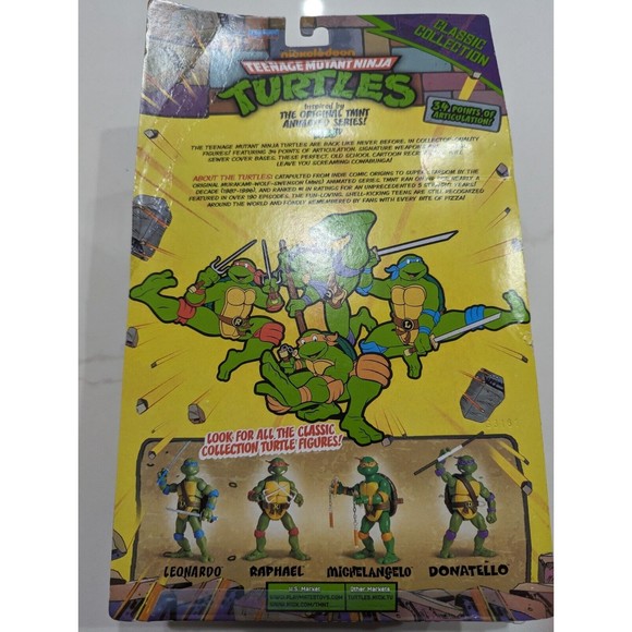 Rare Factory Error Of MichelangeIo Raphael Packaging ninja turtles Action figure - Picture 6 of 7